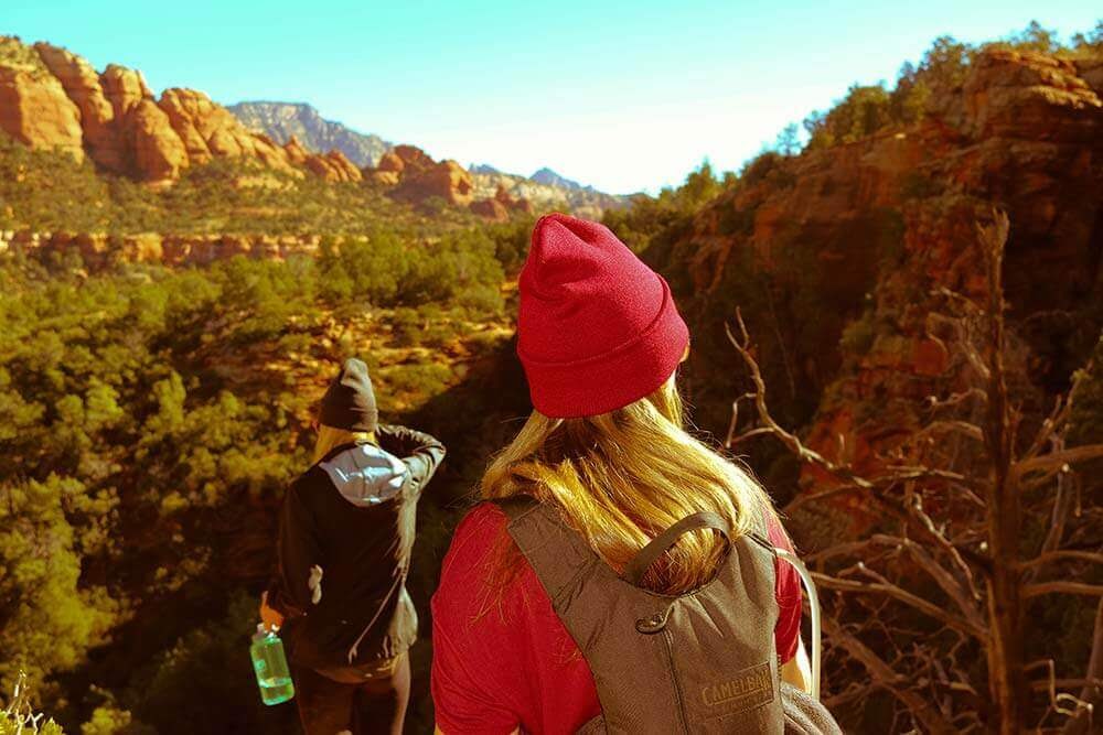 Gateway drugs-Couple hiking during recovery